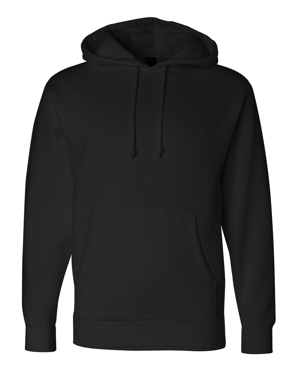 Independent Trading Co. Heavyweight Hooded Sweatshirt IND4000 in Black