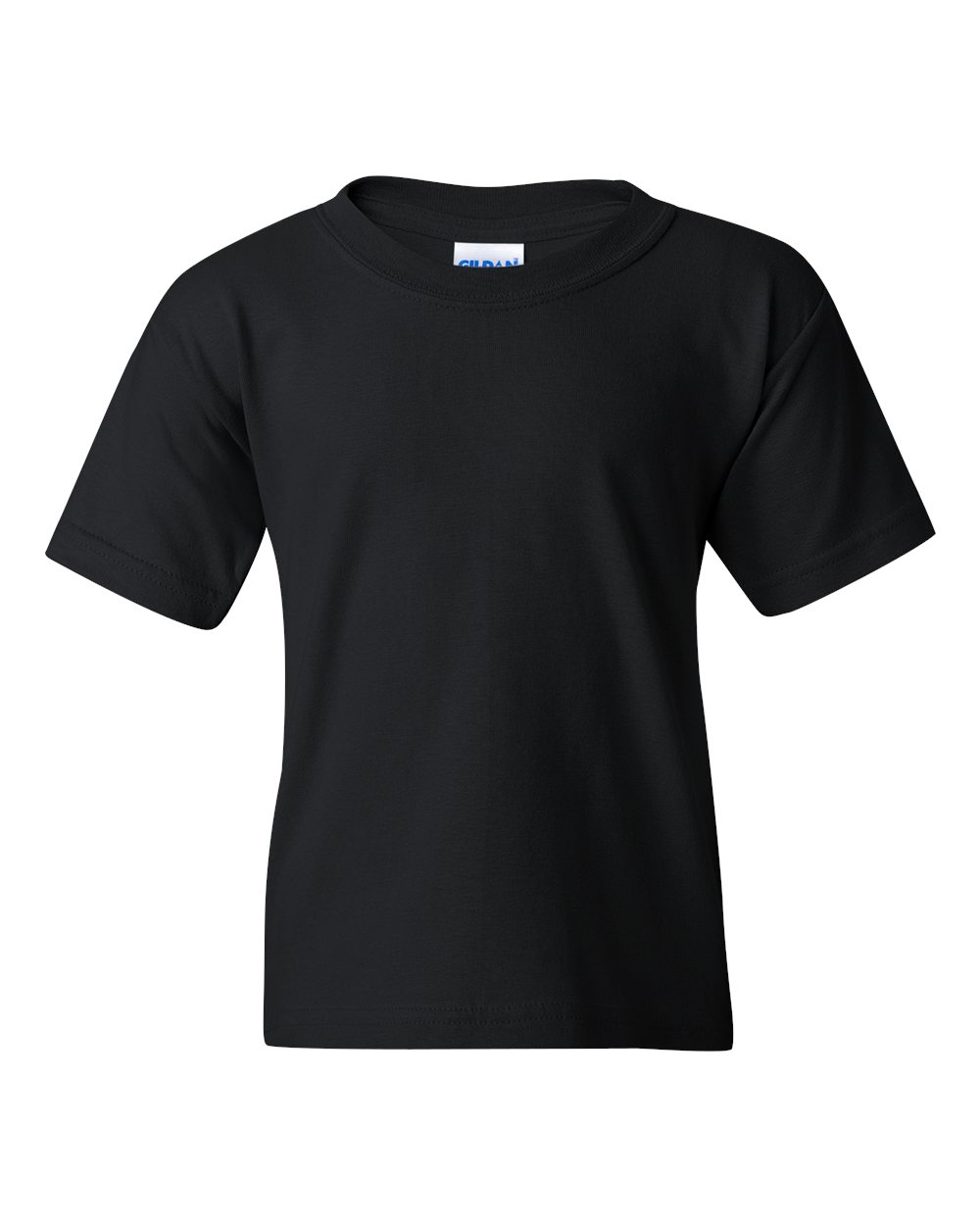 Gildan 5000B Heavy Cotton Youth T-Shirt in Black