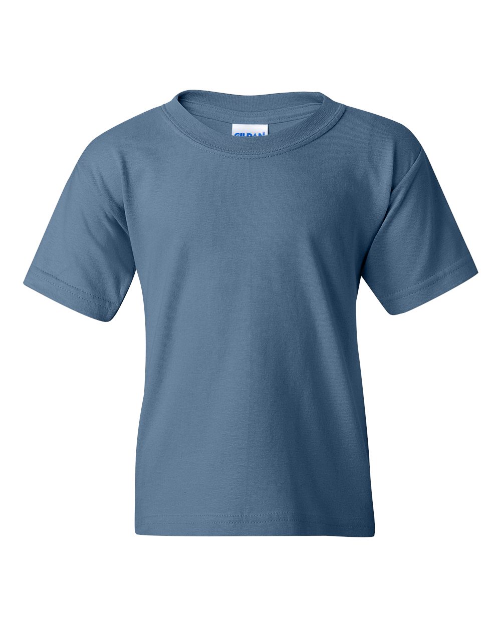 Gildan 5000B Heavy Cotton Youth T-Shirt in Indigo Blue