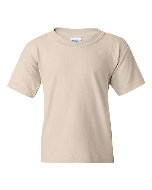 Gildan 5000B Youth Heavy Cotton T-Shirt in Natural