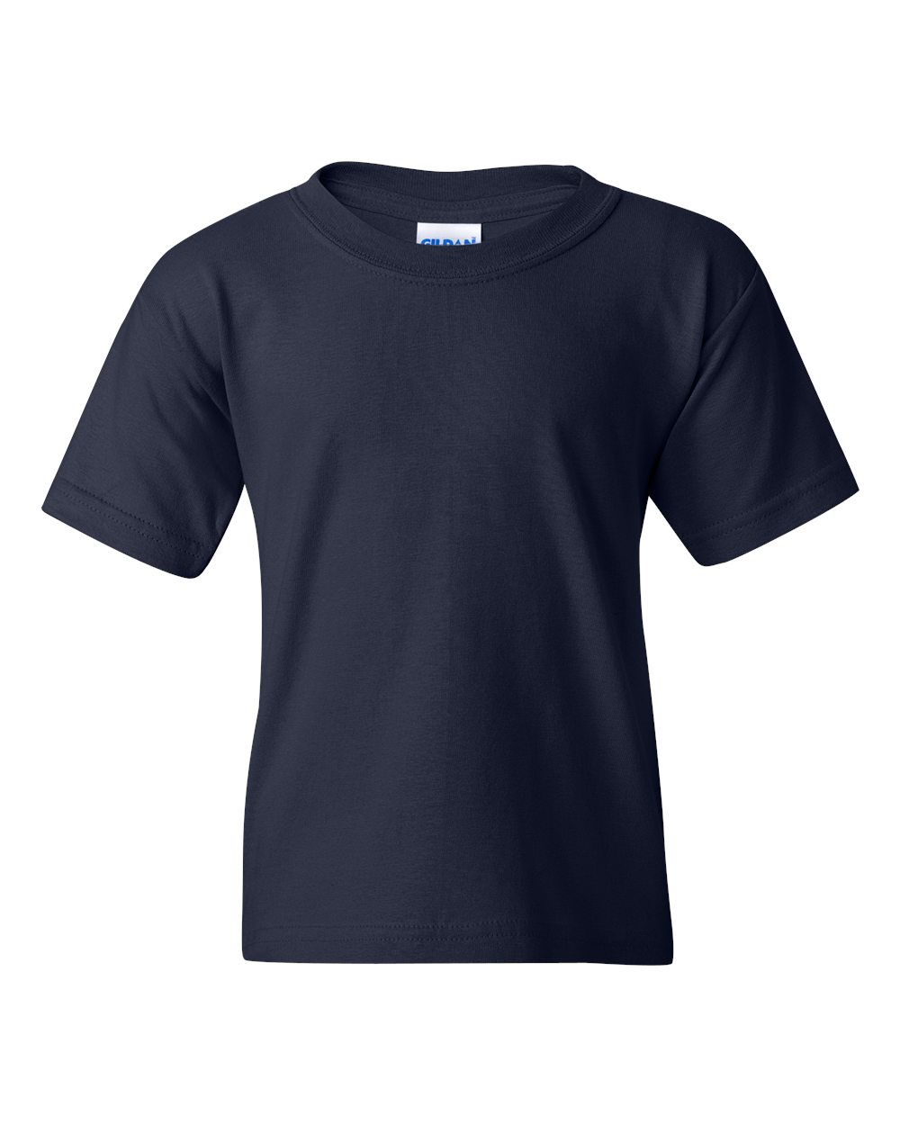 Gildan 5000B Heavy Cotton Youth T-Shirt in Navy