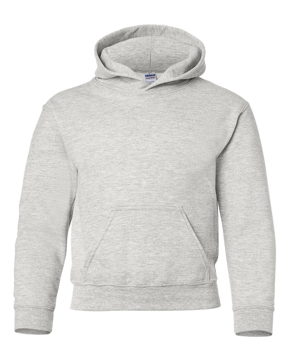 Gildan Youth Heavy Blend Hooded Sweatshirt 18500B in Ash