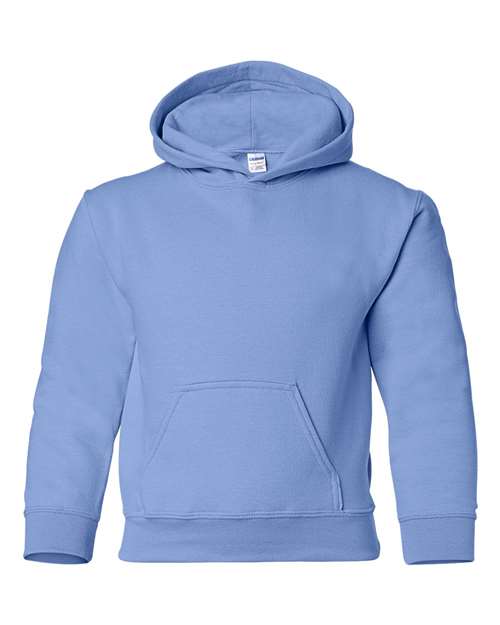 Gildan 18500B Youth Heavy Blend Hooded Sweatshirt in Carolina Blue
