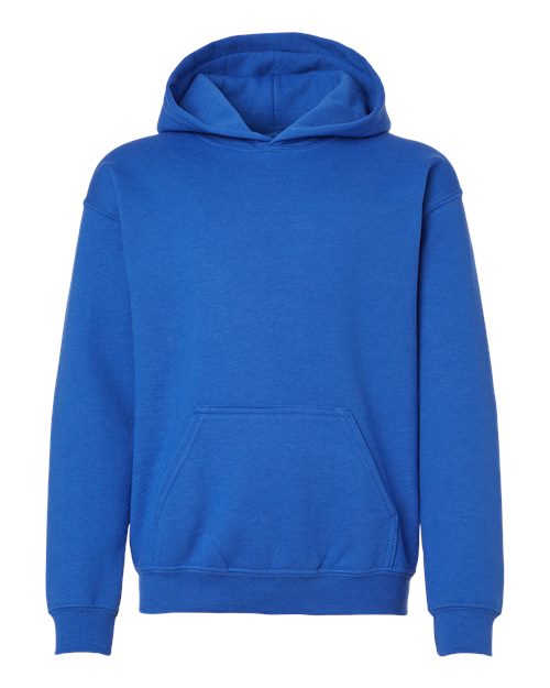 Gildan 18500B Youth Heavy Blend Hooded Sweatshirt in Royal