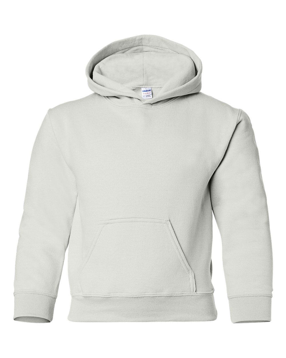 Gildan Youth Heavy Blend Hooded Sweatshirt 18500B in White
