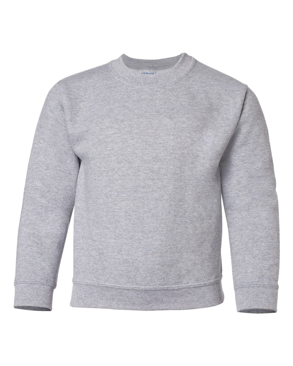 Gildan Youth Heavy Blend Crewneck Sweatshirt 18000B in Sport Grey