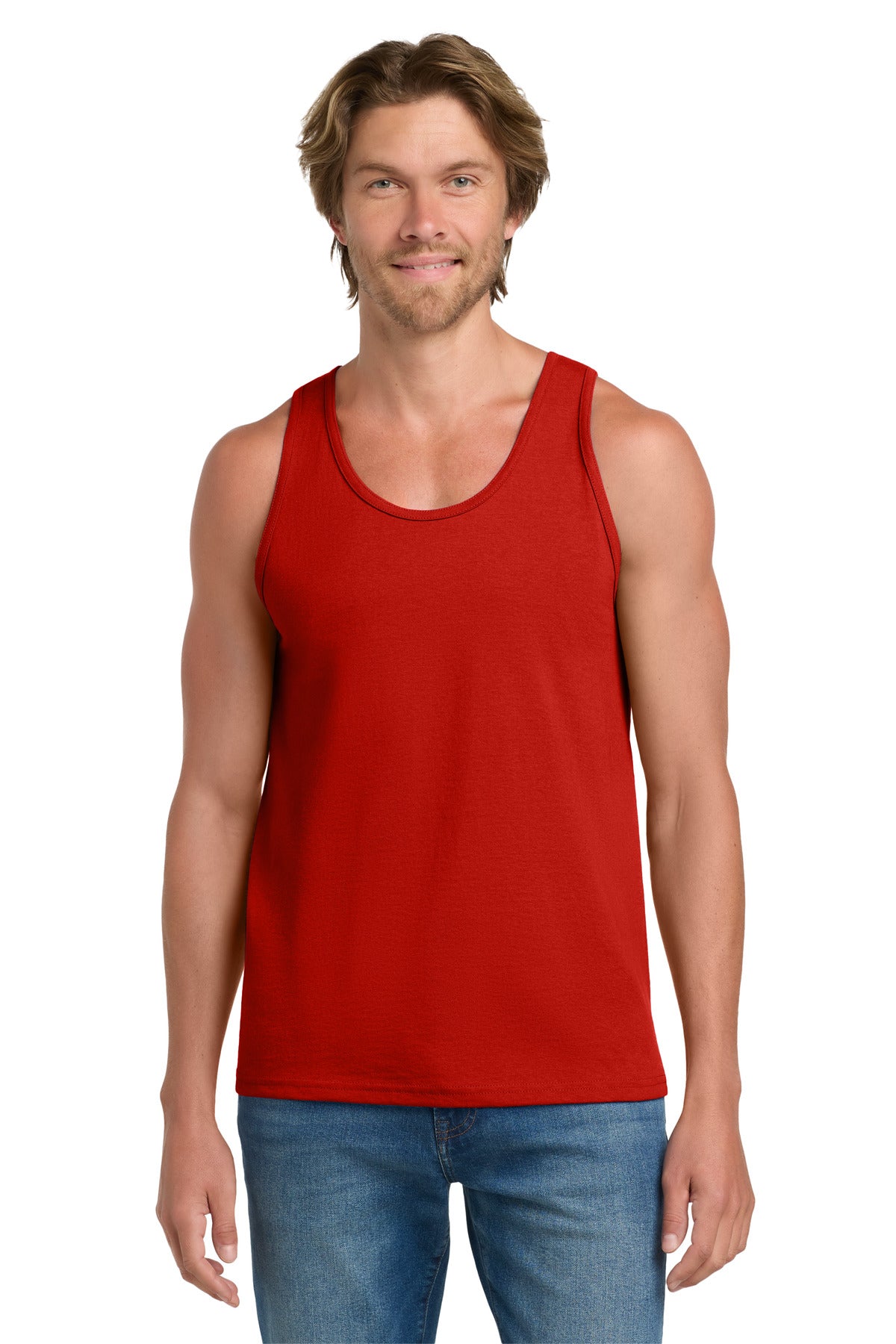 Gildan  - Ultra Cotton  100% US Cotton Tank Top.  2200