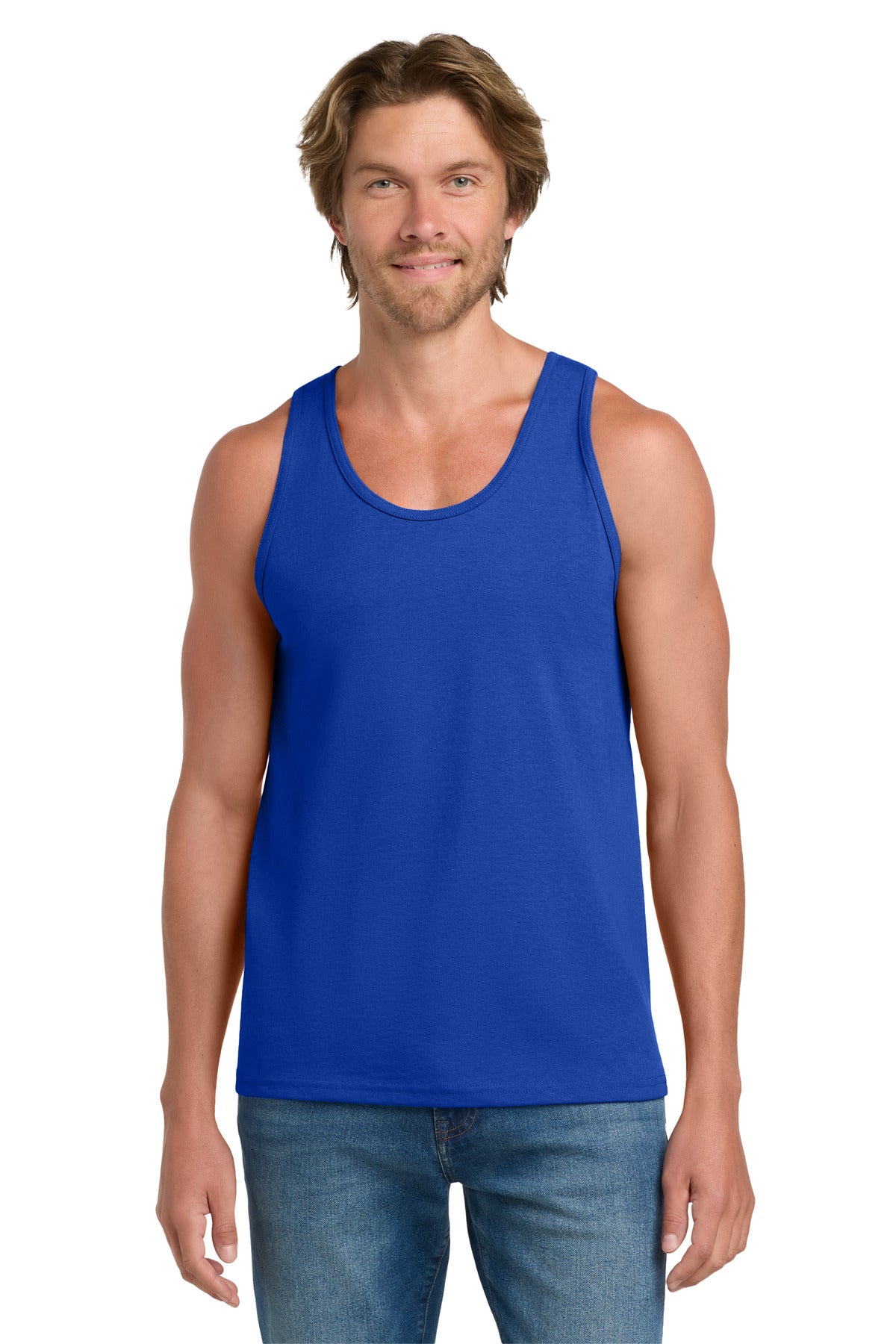 Gildan  - Ultra Cotton  100% US Cotton Tank Top.  2200