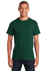 Gildan  - Ultra Cotton  100% US Cotton T-Shirt with Pocket.  2300