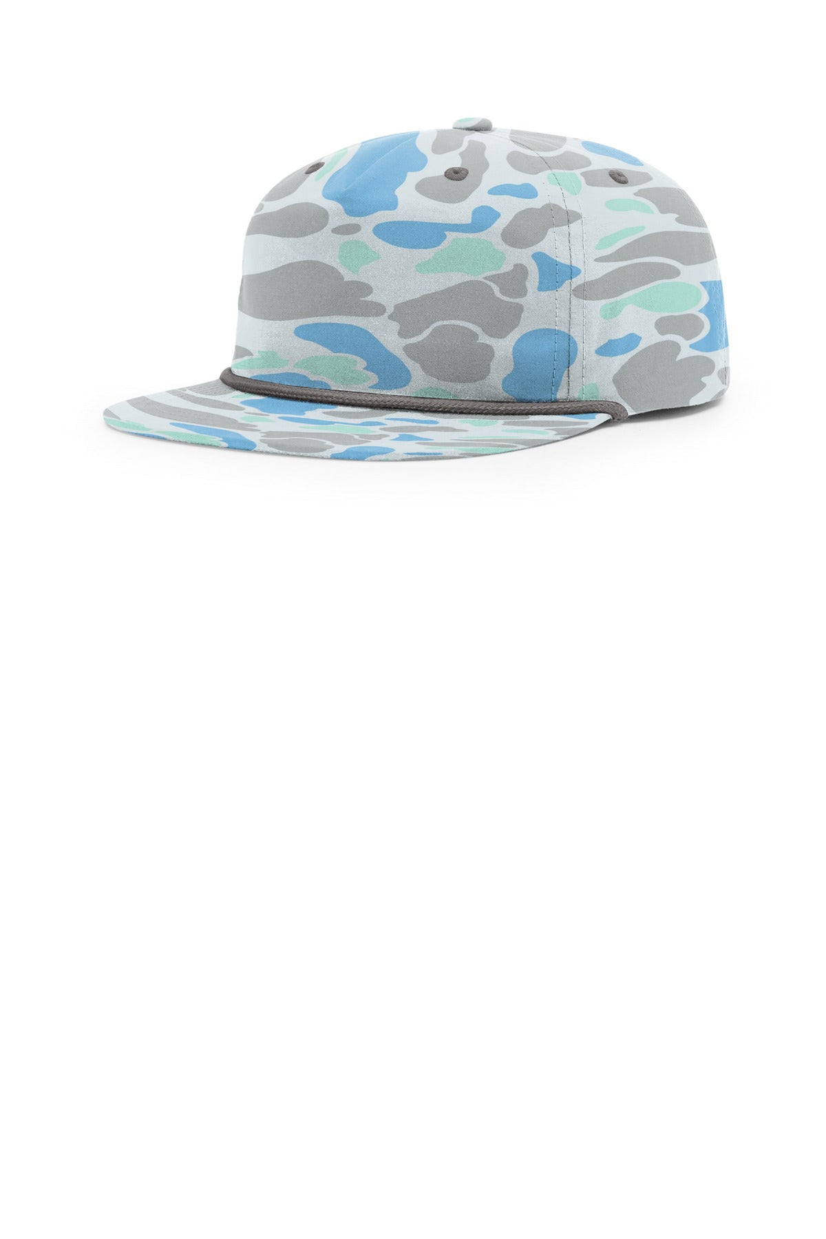 Richardson Printed Umpqua Gramps Cap 256P - Saltwater Duck Camo/Charcoal