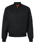 Red Kap JT38 Unlined Eisenhower Jacket - Black