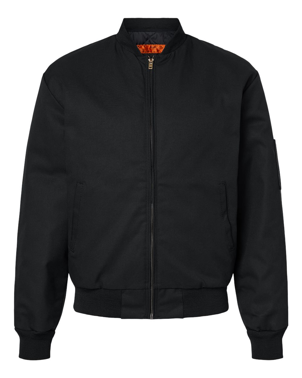 Red Kap JT38 Unlined Eisenhower Jacket - Black
