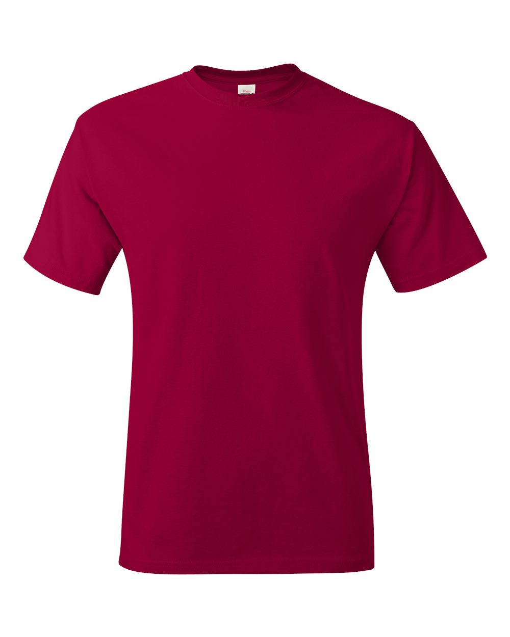 Hanes 5250 Authentic T-Shirt in Deep Red