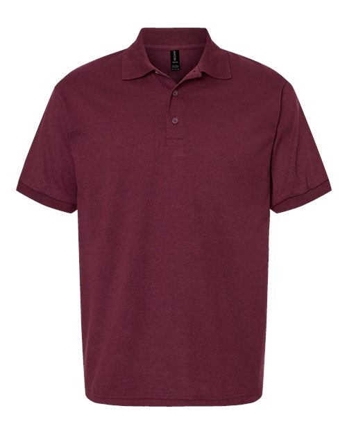 Gildan 8800 DryBlend Jersey Polo in Maroon