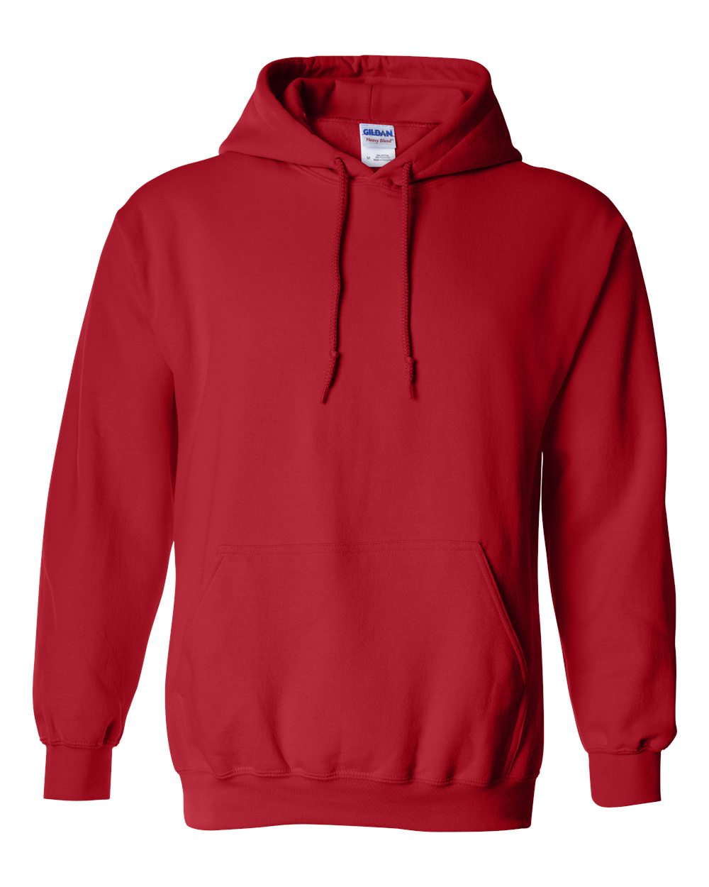 Gildan Heavy Blend Hooded Sweatshirt 18500 in Red