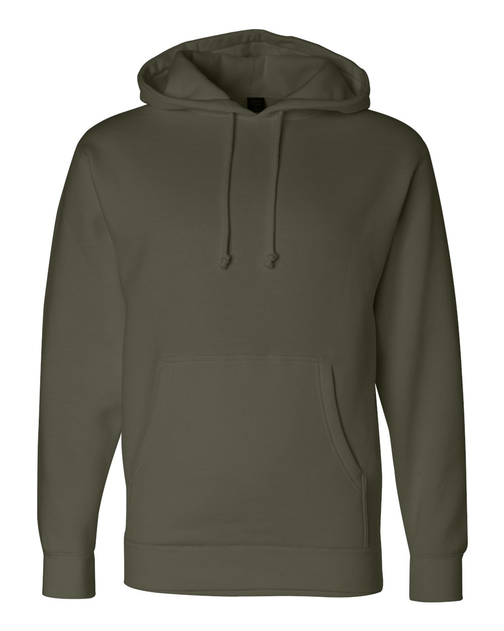 Independent Trading Co. Heavyweight Hooded Sweatshirt IND4000 in Army