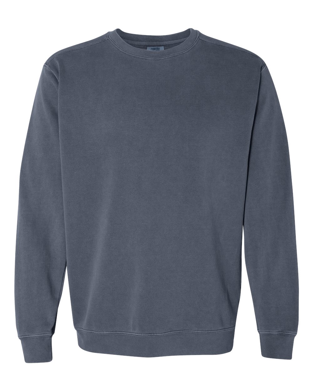 Comfort Colors Garment-Dyed Crewneck Sweatshirt 1566 in Denim