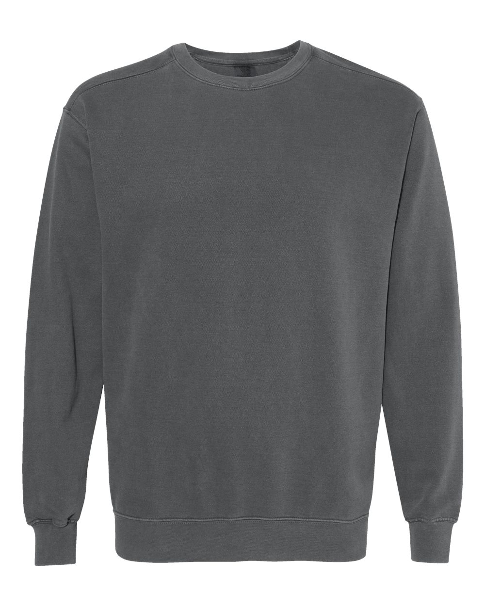 Comfort Colors Garment-Dyed Crewneck Sweatshirt 1566 in Pepper