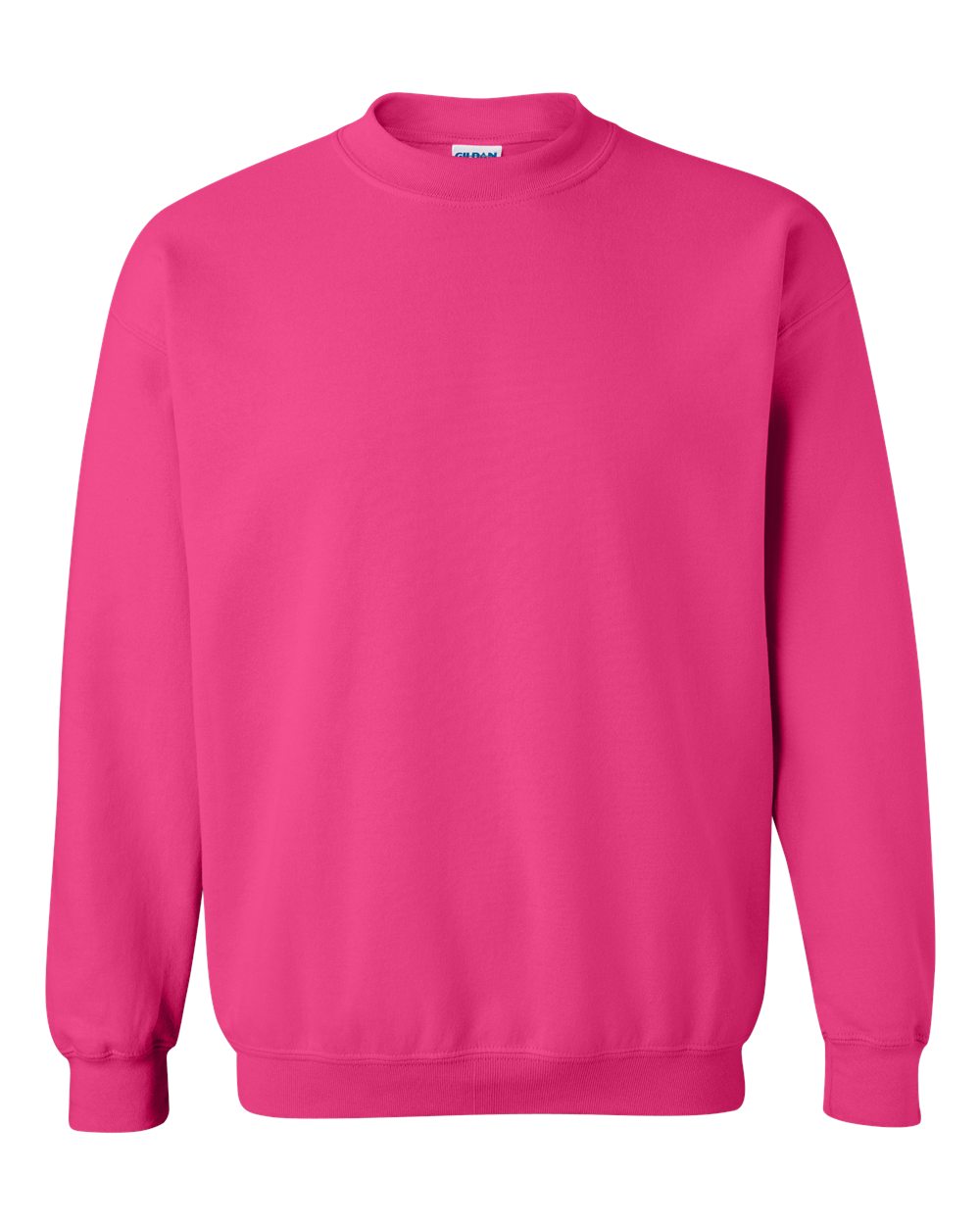 Gildan Heavy Blend Crewneck Sweatshirt 18000 in Heliconia