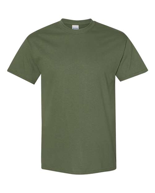 Gildan 5000 Heavy Cotton T-Shirt in Military Green