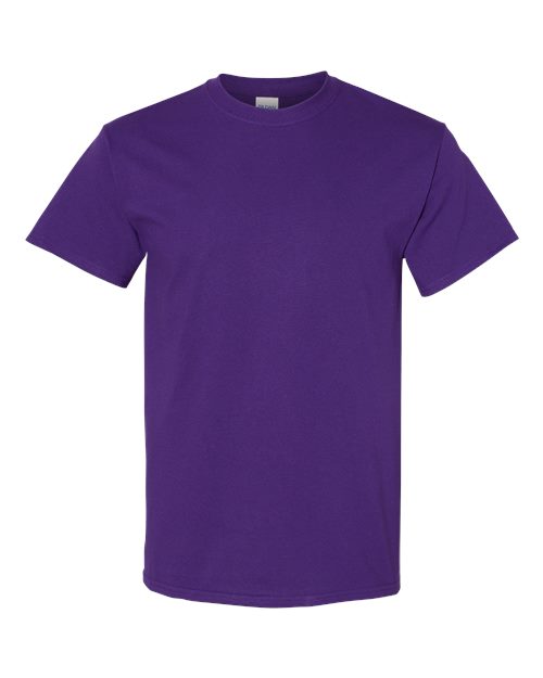 Gildan 5000 Heavy Cotton T-Shirt in Purple