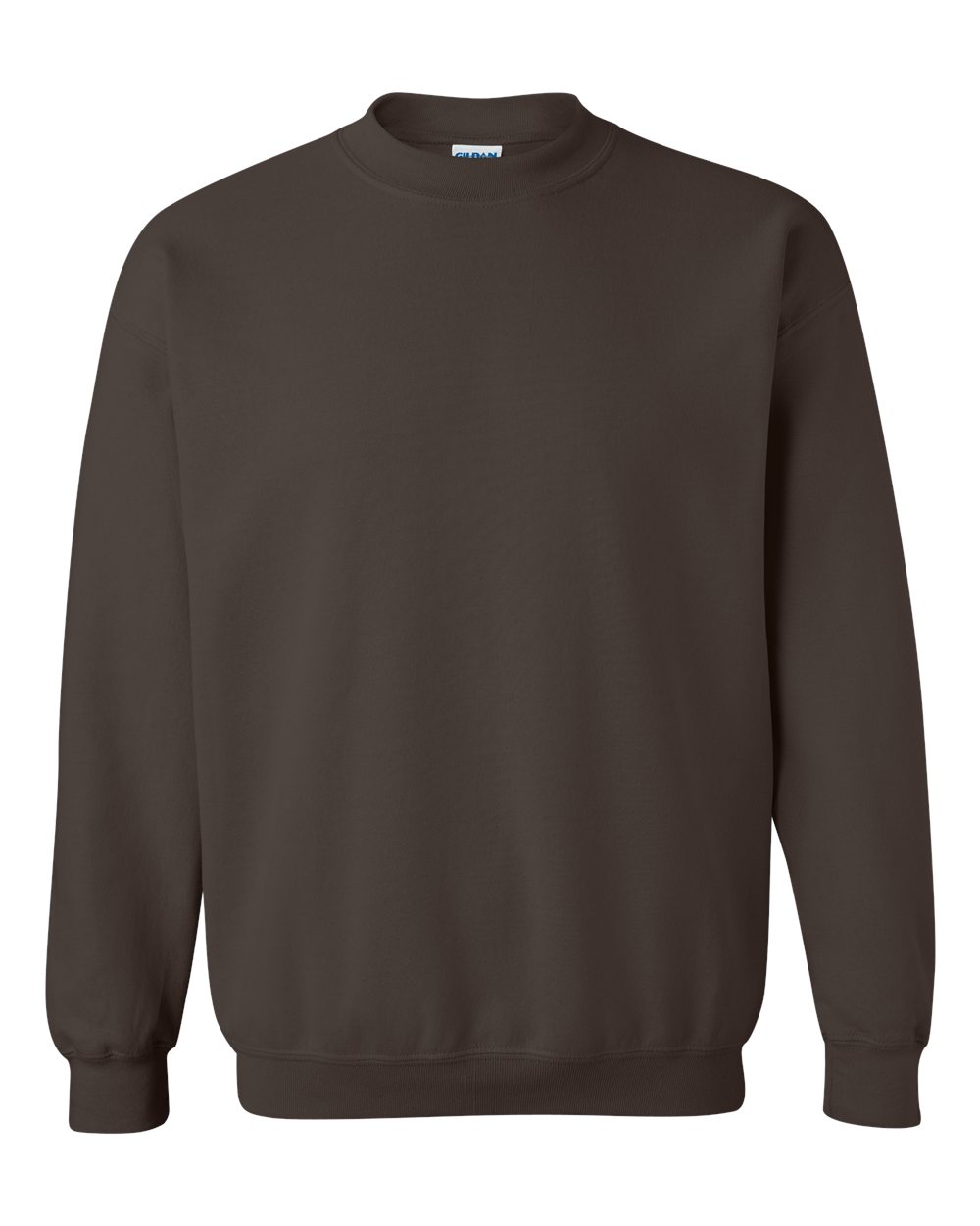 Gildan Heavy Blend Crewneck Sweatshirt 18000 in Dark Chocolate
