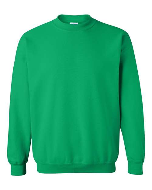 Gildan 18000 Heavy Blend Crewneck Sweatshirt in Irish Green