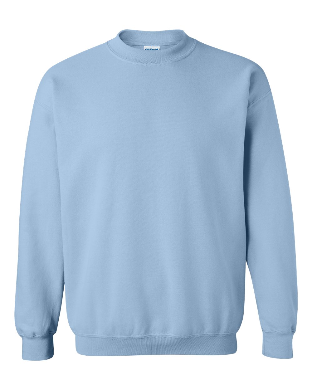 Gildan Heavy Blend Crewneck Sweatshirt 18000 in Light Blue