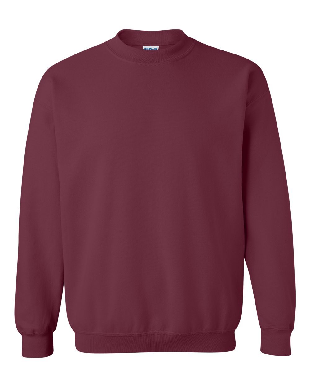 Gildan Heavy Blend Crewneck Sweatshirt 18000 in Maroon
