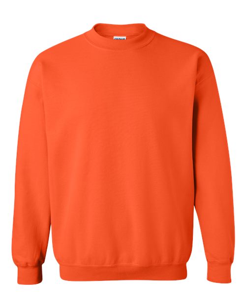 Gildan 18000 Heavy Blend Crewneck Sweatshirt in Orange
