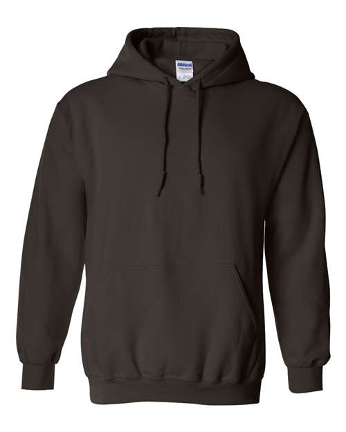 Gildan 18500 hooded sweatshirt in Dark Chocolate
