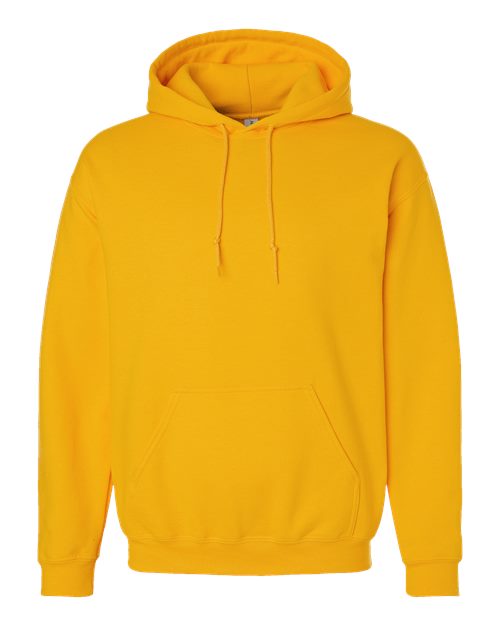 Gildan 18500 hooded sweatshirt in Gold