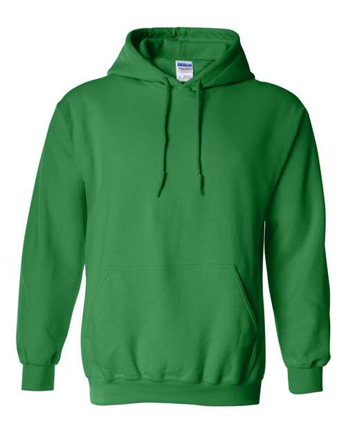 Gildan 18500 hooded sweatshirt in Irish Green