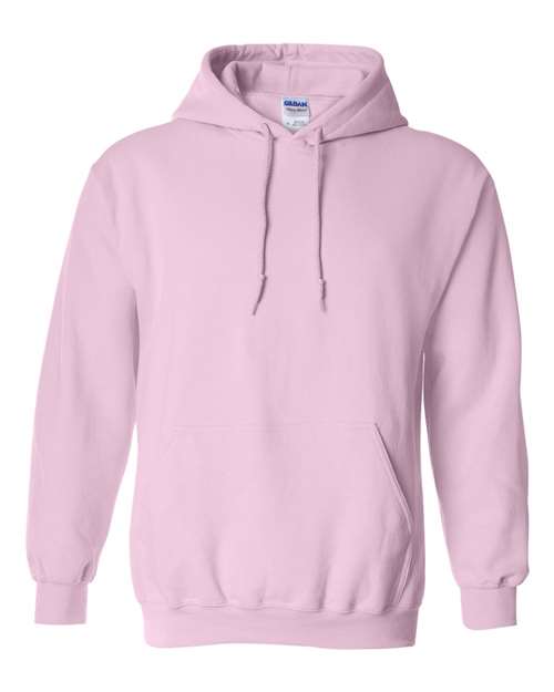Gildan 18500 hooded sweatshirt in Light Pink