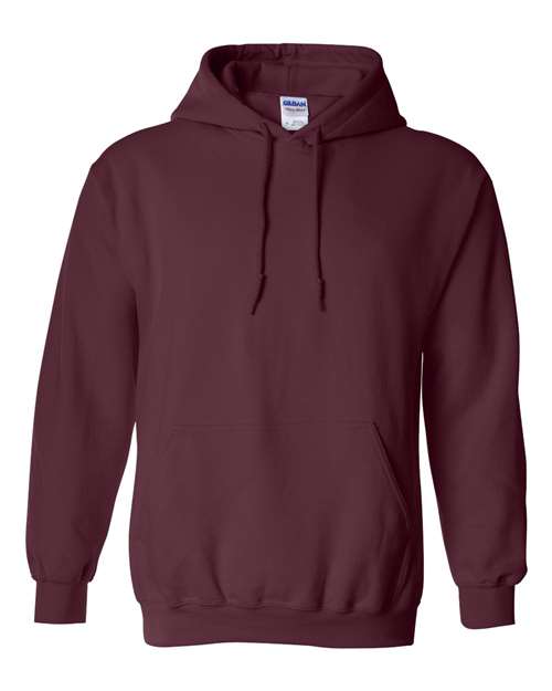 Gildan 18500 hooded sweatshirt in Maroon
