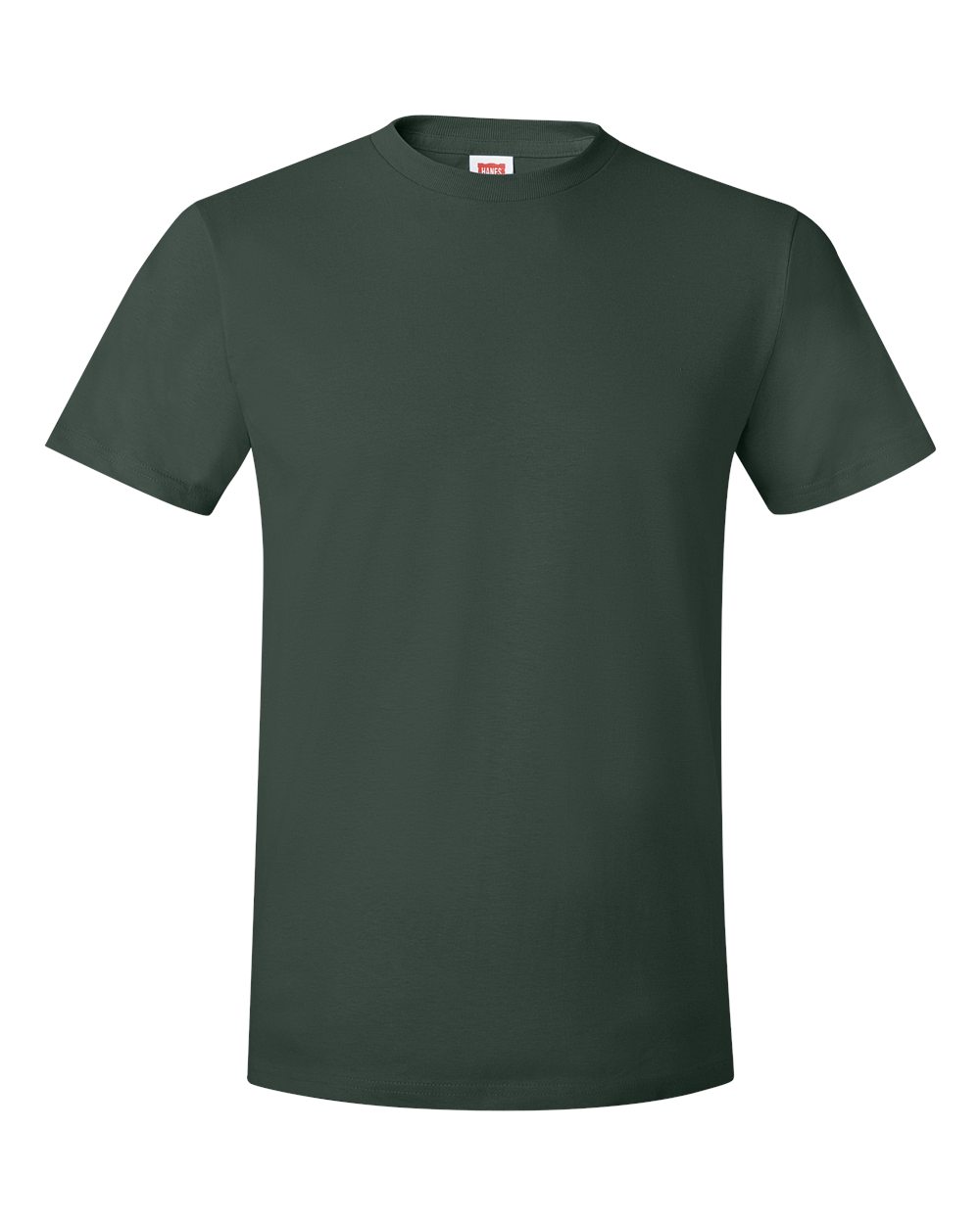 Hanes 4980 Perfect-T Ringspun T-Shirt in Deep Forest