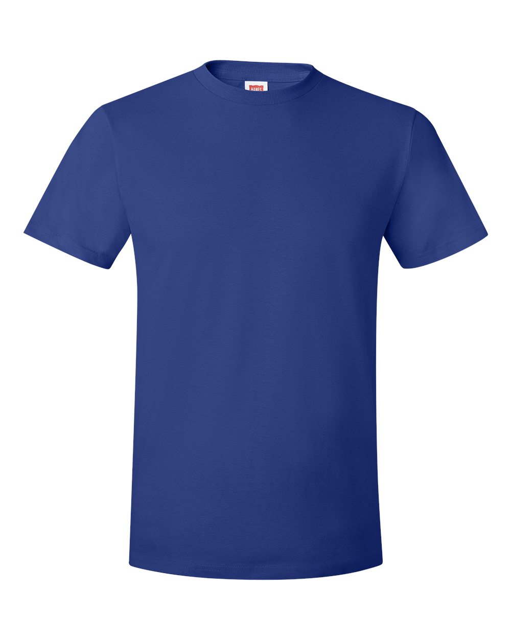 Hanes 4980 Perfect-T Ringspun T-Shirt in Deep Royal