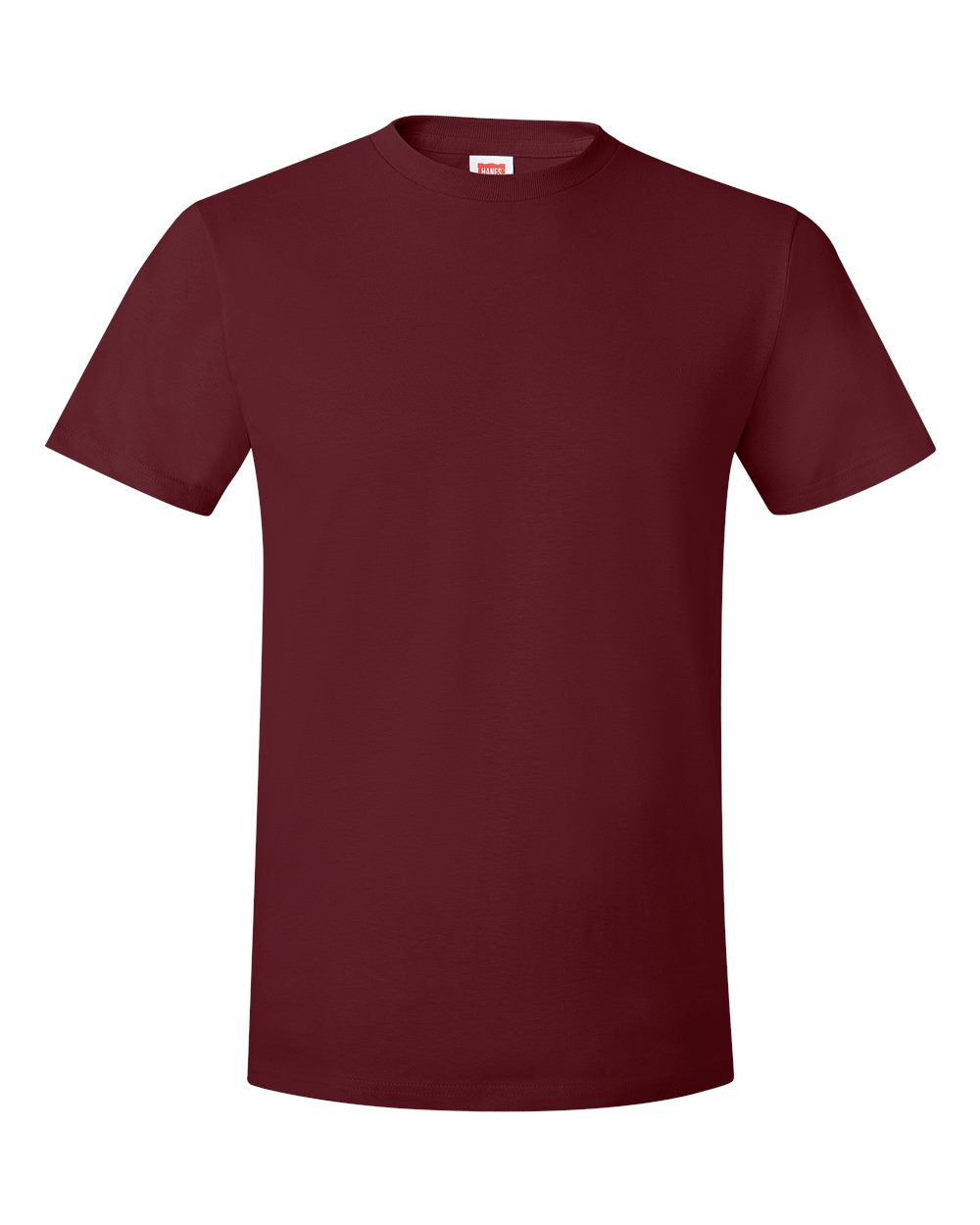 Hanes 4980 Perfect-T Ringspun T-Shirt in Maroon