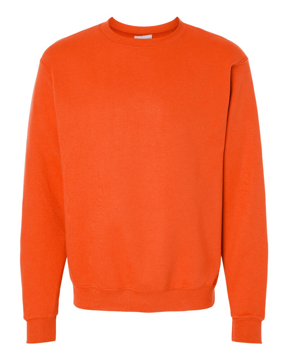 Champion Powerblend Crewneck Sweatshirt S600 in Orange
