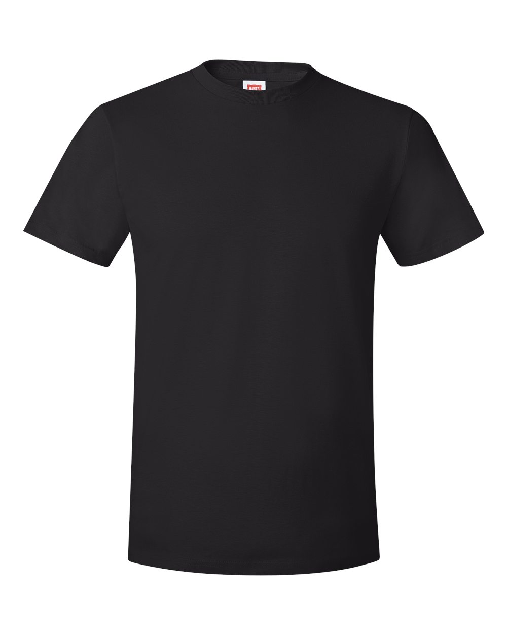 Hanes 4980 Perfect-T Ringspun T-Shirt in Black