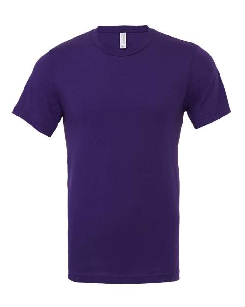 BELLA+CANVAS 3001 Unisex Jersey T-Shirt in Team Purple
