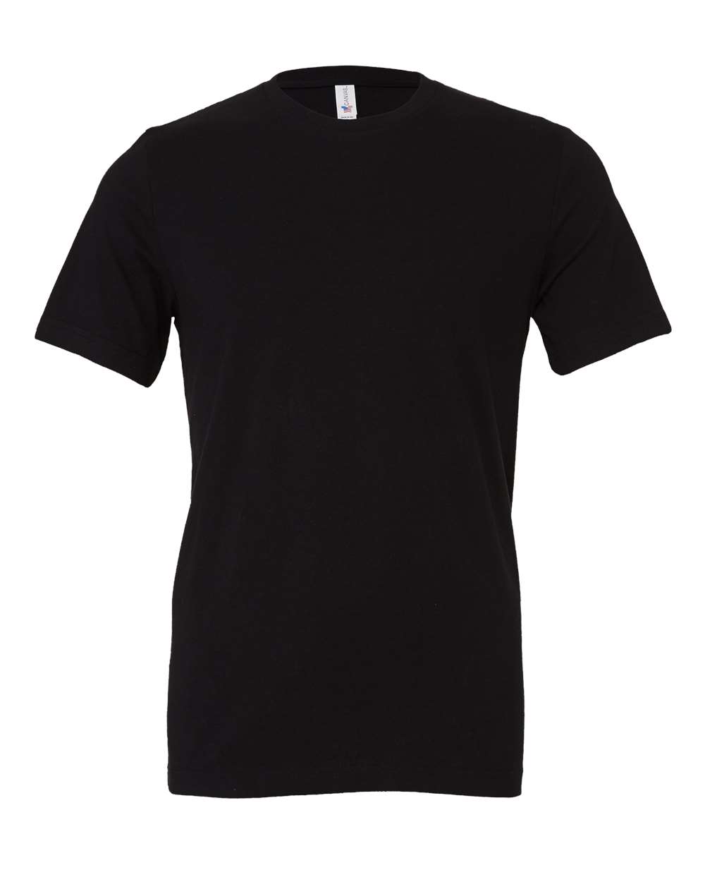 BELLA+CANVAS 3001 Unisex Jersey T-Shirt in Black