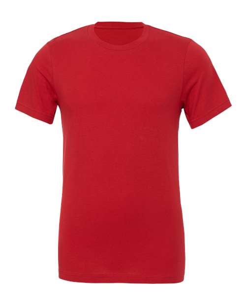 BELLA+CANVAS 3001 Unisex Jersey T-Shirt in Canvas Red