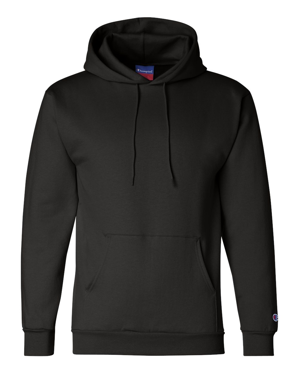 Champion Powerblend Hooded Sweatshirt S700 in Black