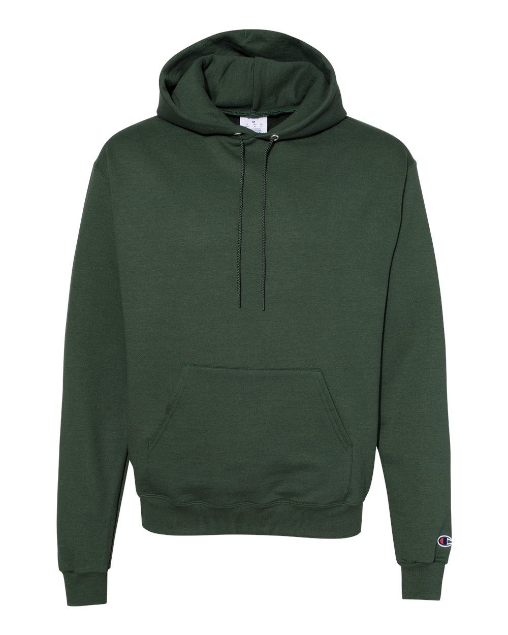 Champion Powerblend Hooded Sweatshirt S700 in Dark Green