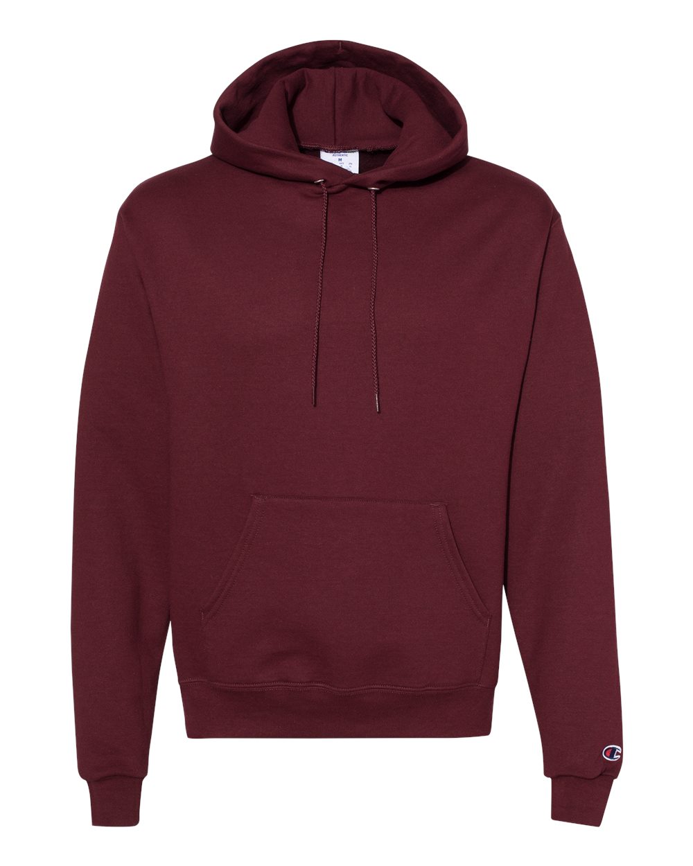 Champion Powerblend Hooded Sweatshirt S700 in Maroon