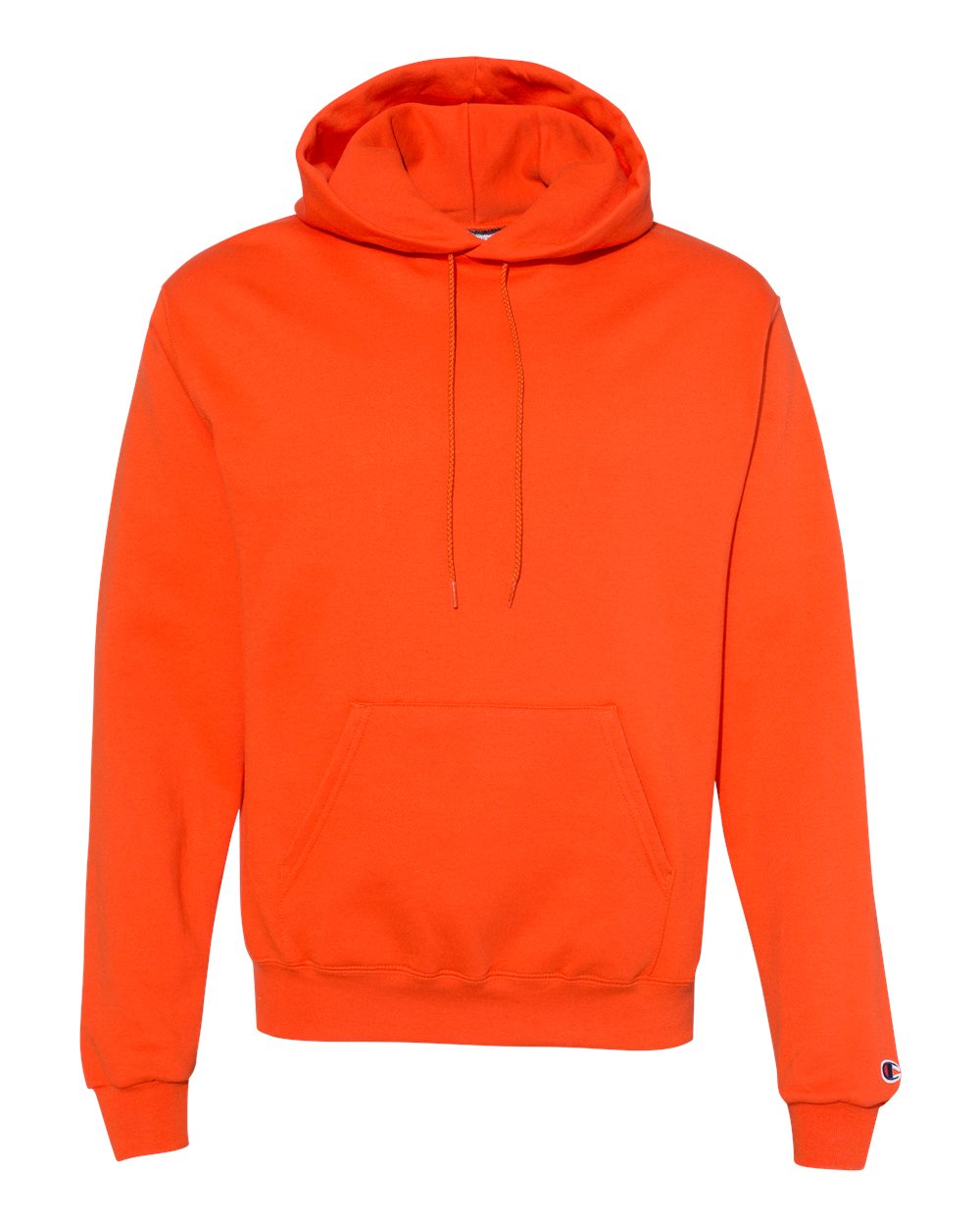 Champion Powerblend Hooded Sweatshirt S700 in Orange