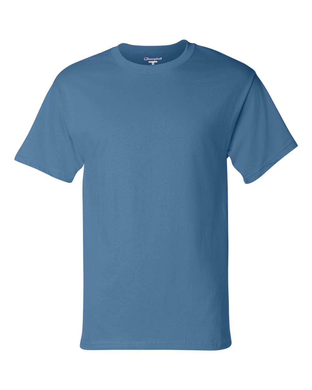 Champion T425 Short Sleeve T-Shirt in Light Blue