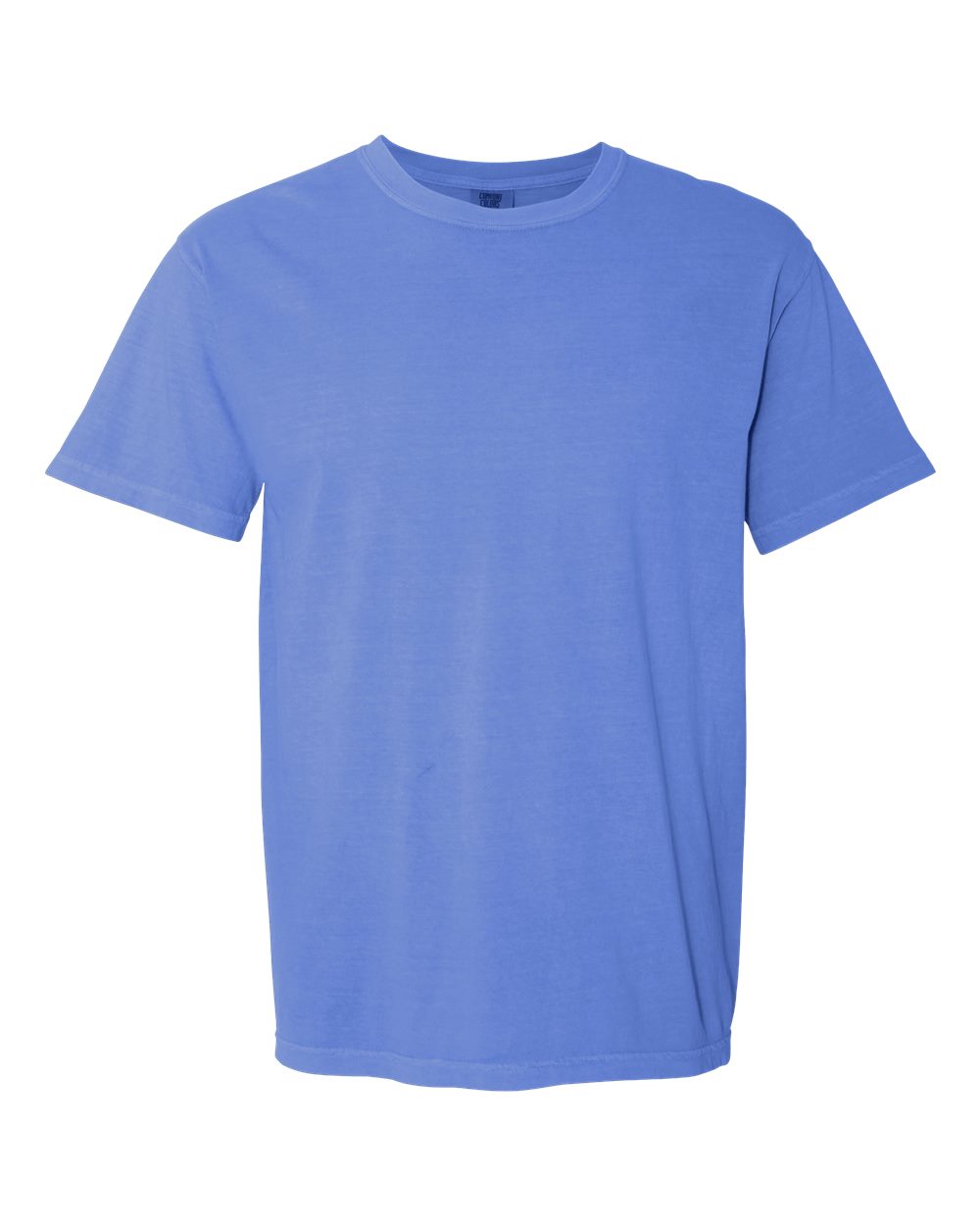 Comfort Colors 1717 Garment-Dyed Heavyweight T-Shirt in Flo Blue