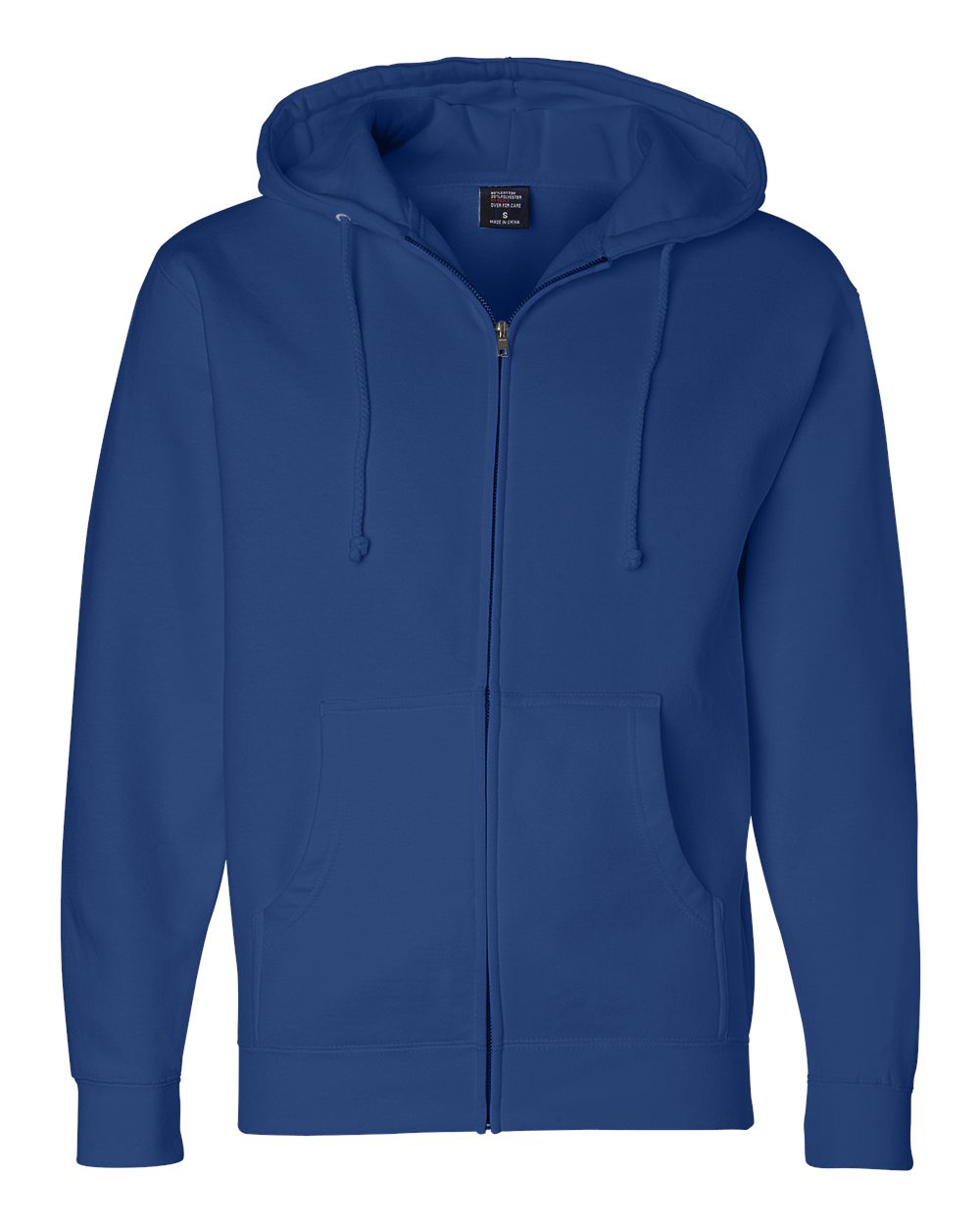 Independent Trading Co. Heavyweight Full-Zip Hooded Sweatshirt IND4000Z in Royal